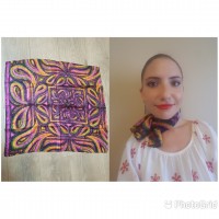 Vintage psychedelic scarf	