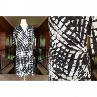 Black and white dress Joseph Ribkoff (From Rosella)