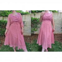 Pink vintage dress