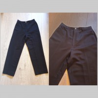 Black highwaisted vintage trousers	