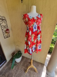 90s red dress