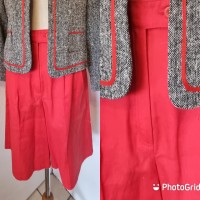 Red Vintage Skort