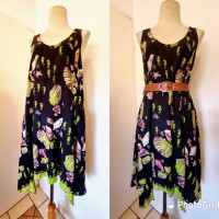 Iconique retro seahorse dress made in Italy