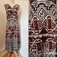 Retro maxi dress
