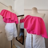 Zara white shorts	